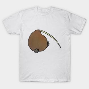 Round Kiwi Bird T-Shirt